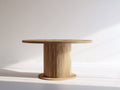 Tavolo da giardino-Teak-120x120x76 cm-Naturale-Stile moderno